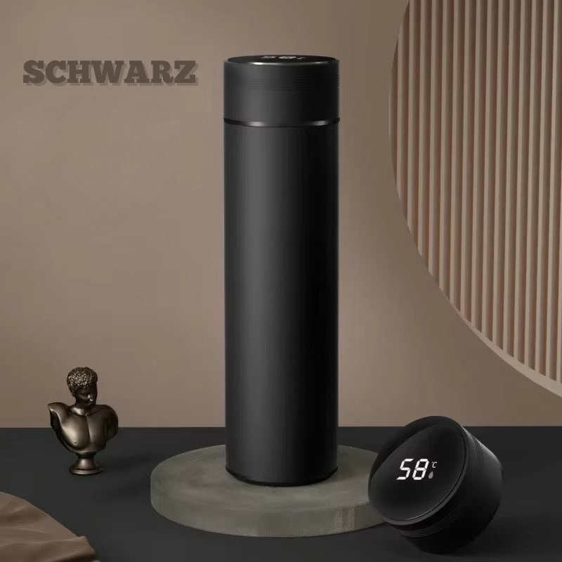 Thermosflasche mit Temperaturanzeige