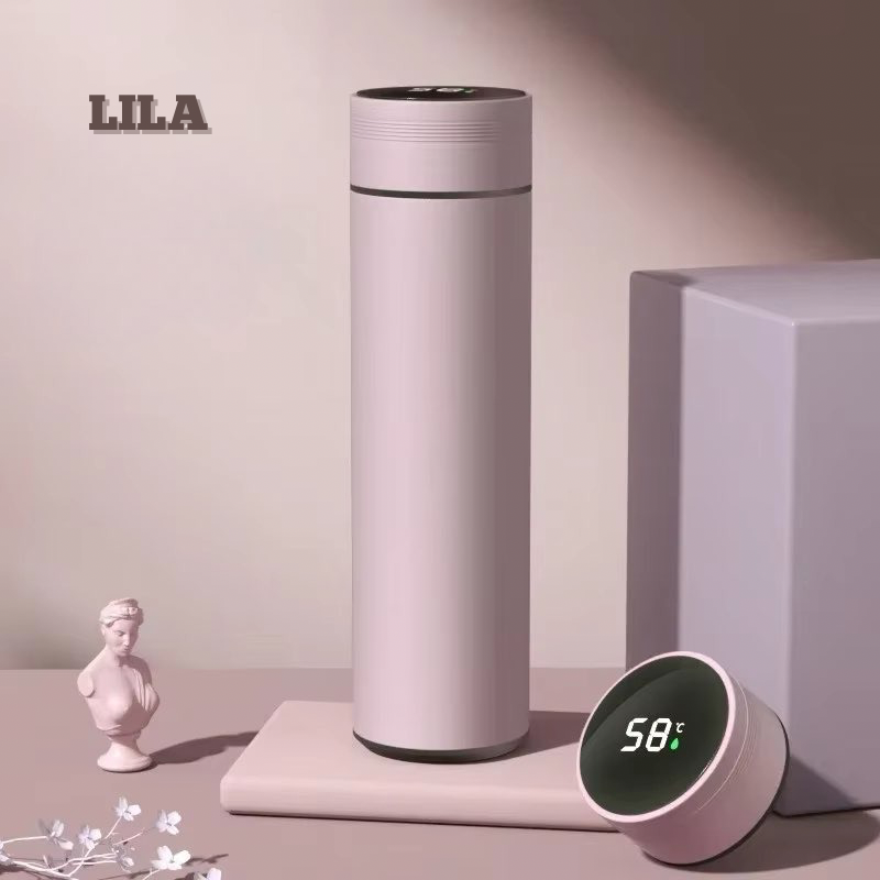 Thermosflasche mit Temperaturanzeige