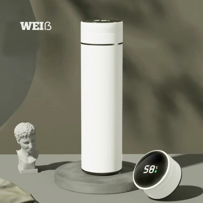 Thermosflasche mit Temperaturanzeige