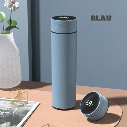 Thermosflasche mit Temperaturanzeige
