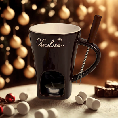 Schokoladen-Fondue-Tasse