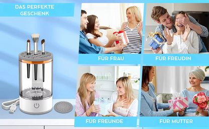 Elektrisches Make-up-Pinsel-Reiniger- und Trockner-Maschine